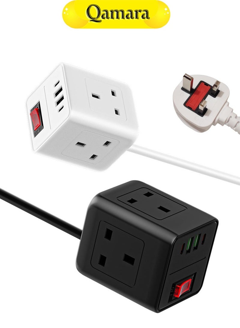 Qamara Smart Desktop Power Strip for Electronic Devices Charging - Image 1
